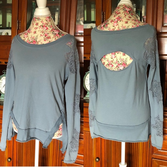 Free People Outer Sunset Grandpa Jersey XS - Picture 3 of 7